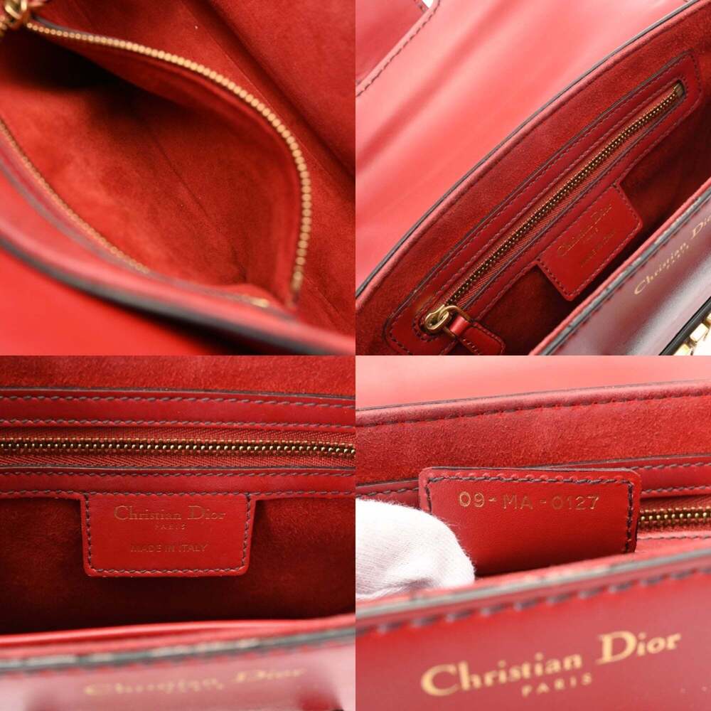 CHRISTIAN DIOR Gold Leather Shoulder Bag - Picture 11 of 11